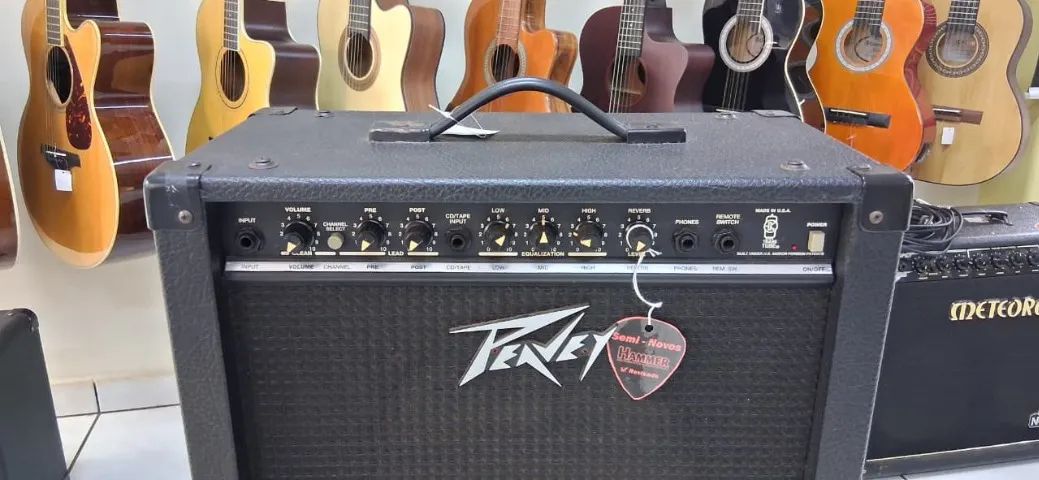 Amplificador Peavey Transtube Audition 110 Com Reverb Mola