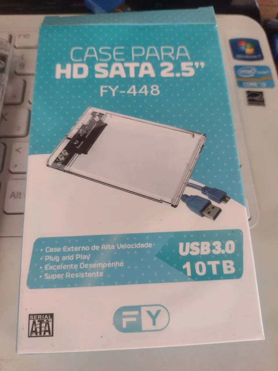 HD de 1 tera externo de estoque com garantia  - Foto 3