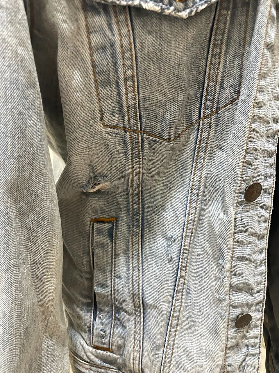 Jaqueta Jeans Hollister 
