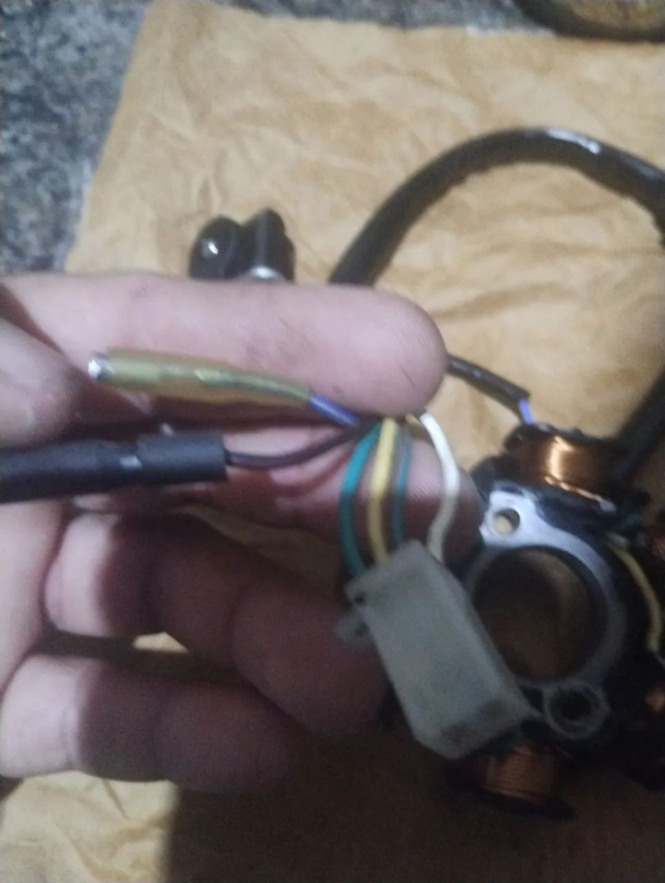 Stator de pop100 e retificado 
