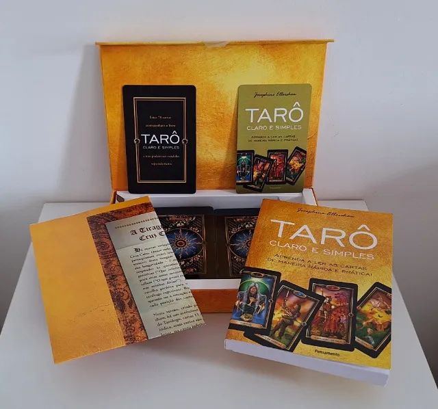 Cartas, livro e mapa de tarô - Foto 3