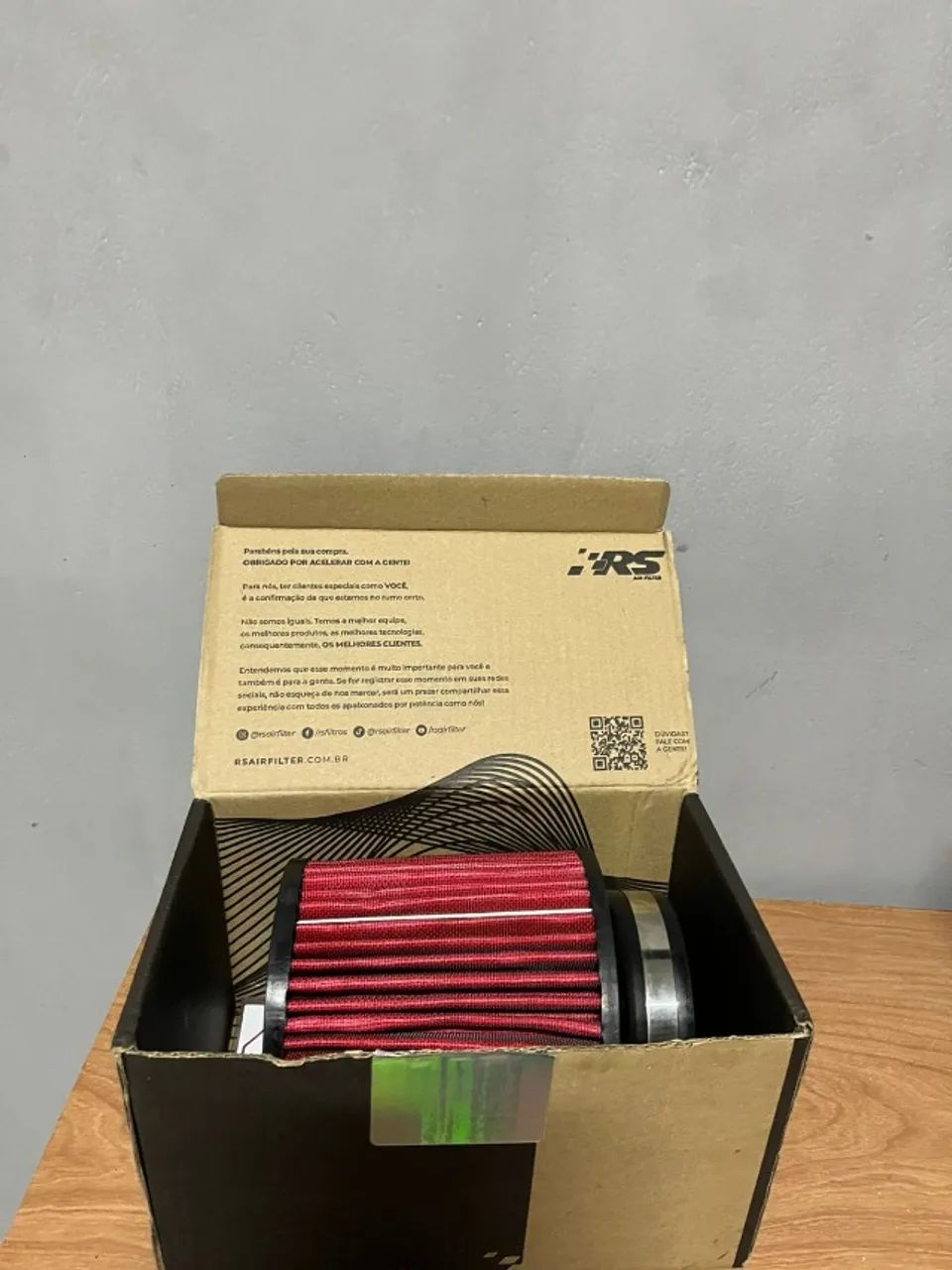 Filtro Ar Esportivo Rs 4 Pol Duplo Fluxo 150mm - Rsp1107 - Foto 2