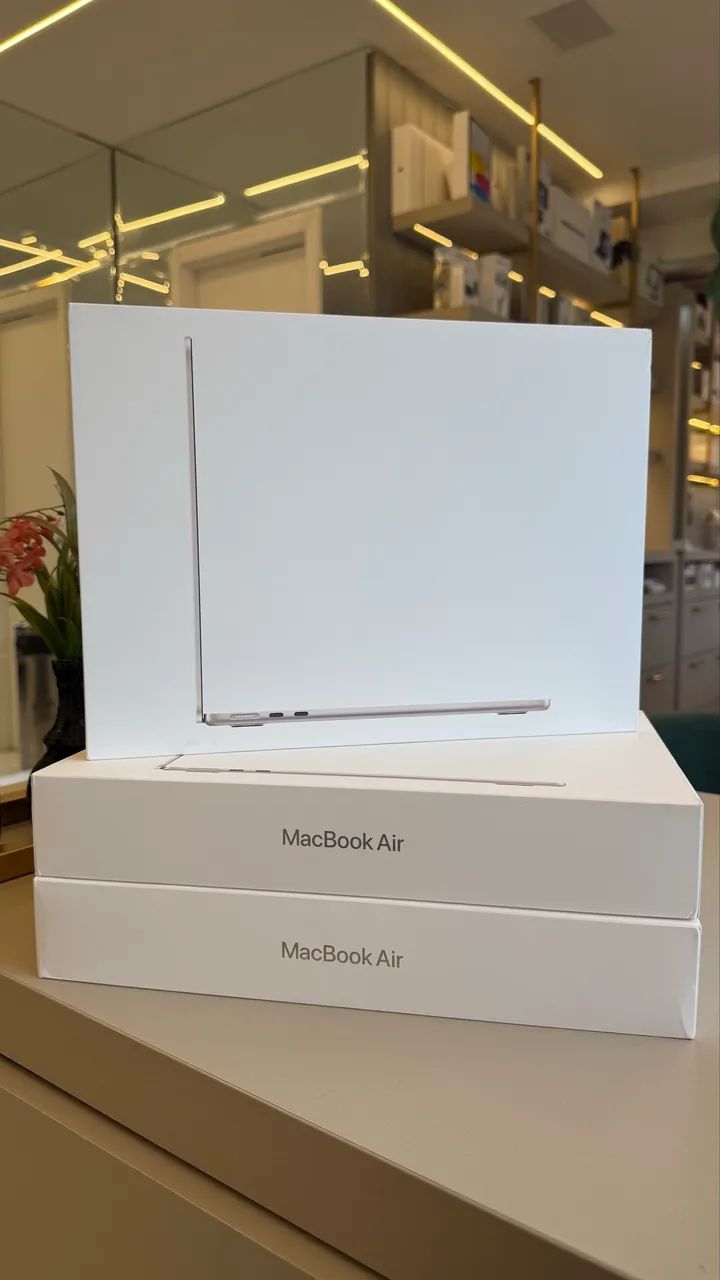 MACBOOK AIR M5 512SSD 16GB 13 POLEGADAS STARLIGHT NOVO LACRADO / LOJA FÍSICA  - Foto 2