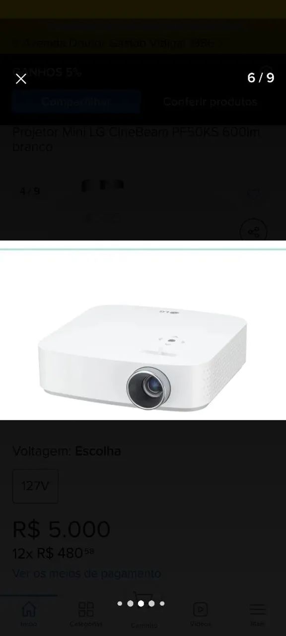 Projetor LG4K - Foto 3