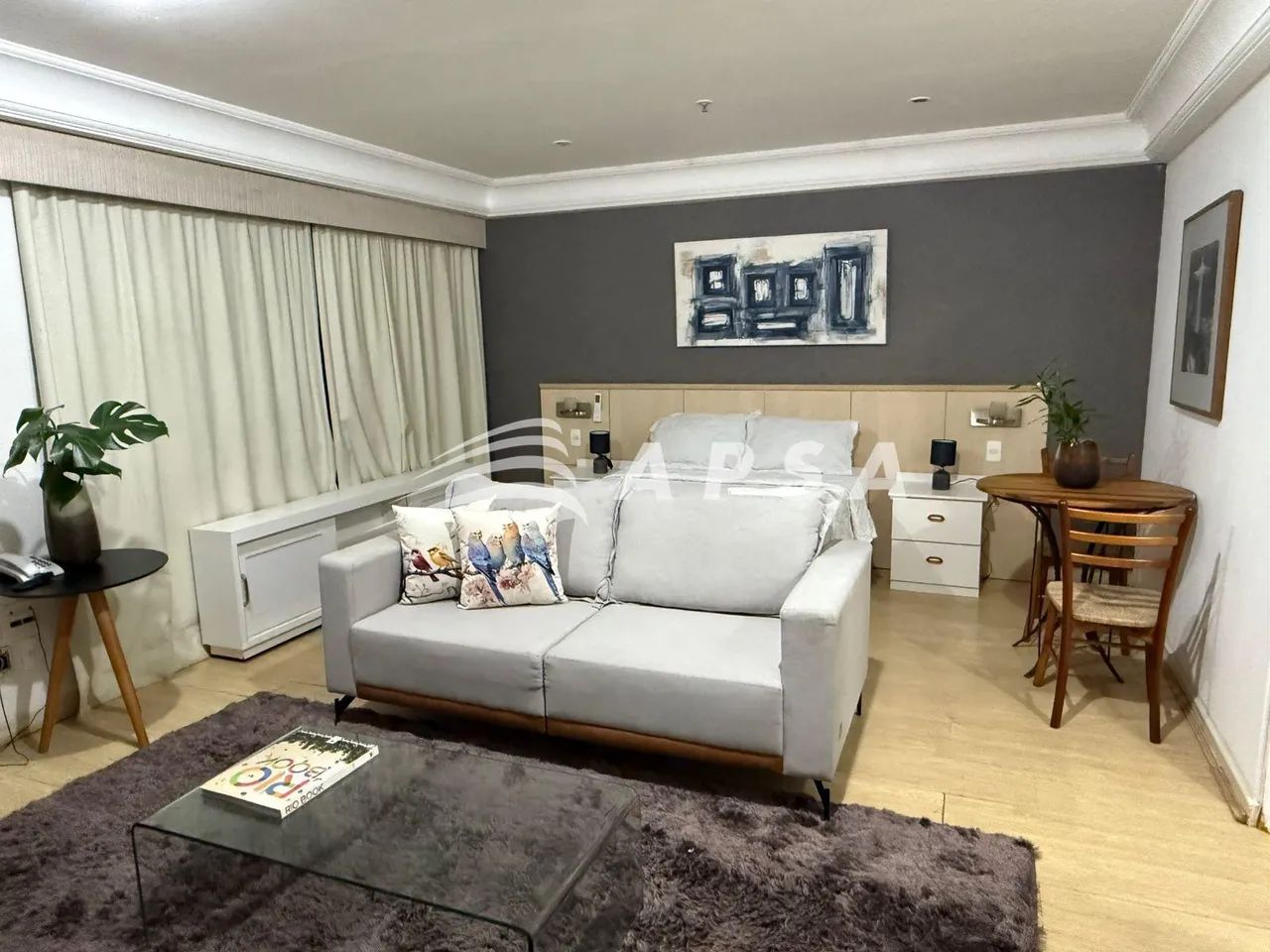 LINDO FLAT DE 35M² NO MEDITERRÂNEO BARRA, PERFEITO PARA QUEM BUSCA PRATICIDADE E CONFORTO. - Foto 4