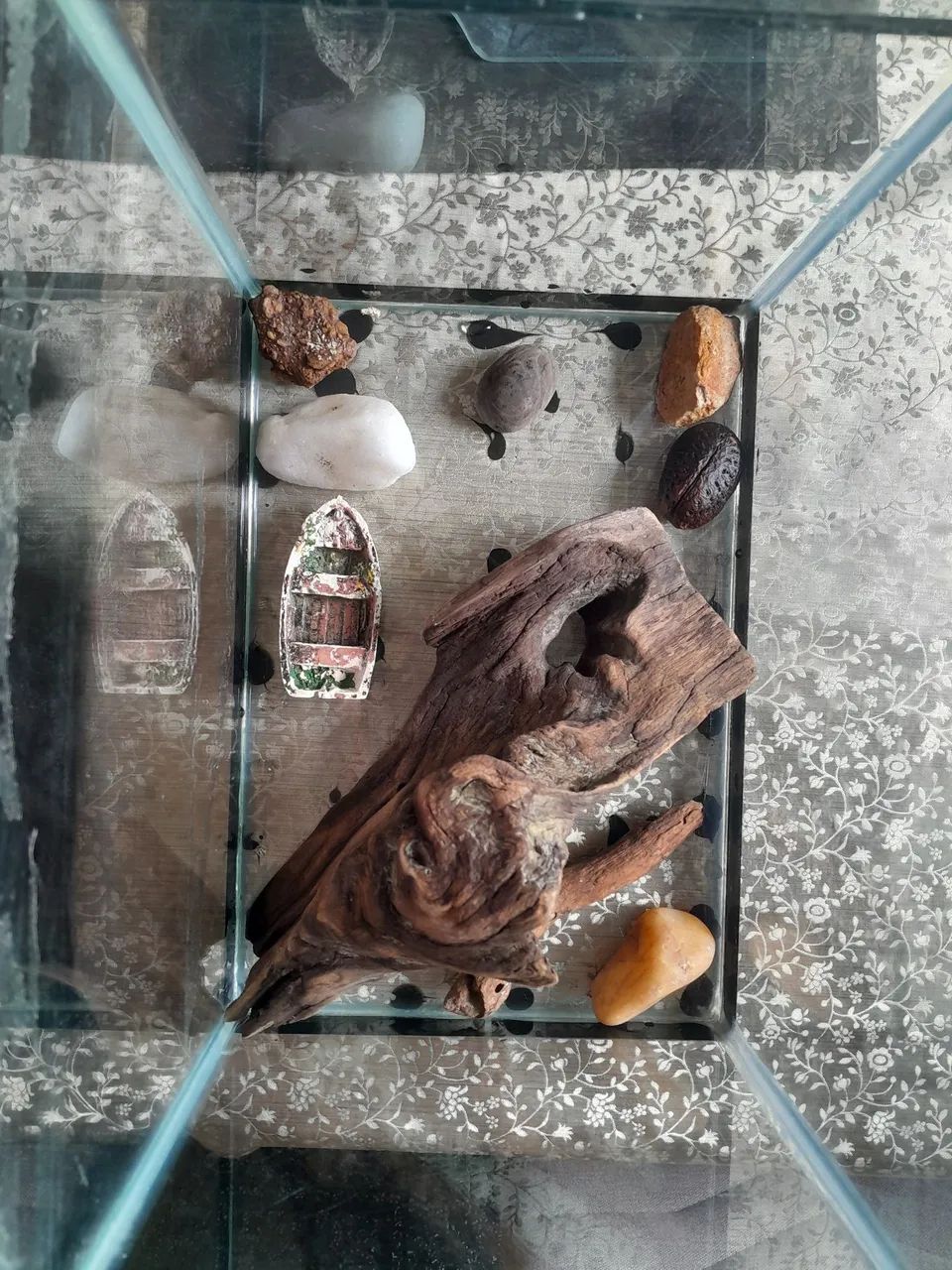 Vendo aquário de 10 litros completo
