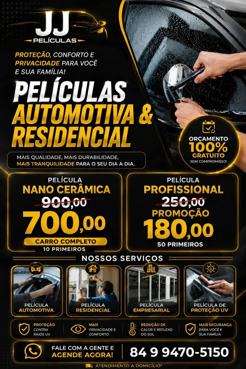 Películas Automotiva Residencial 