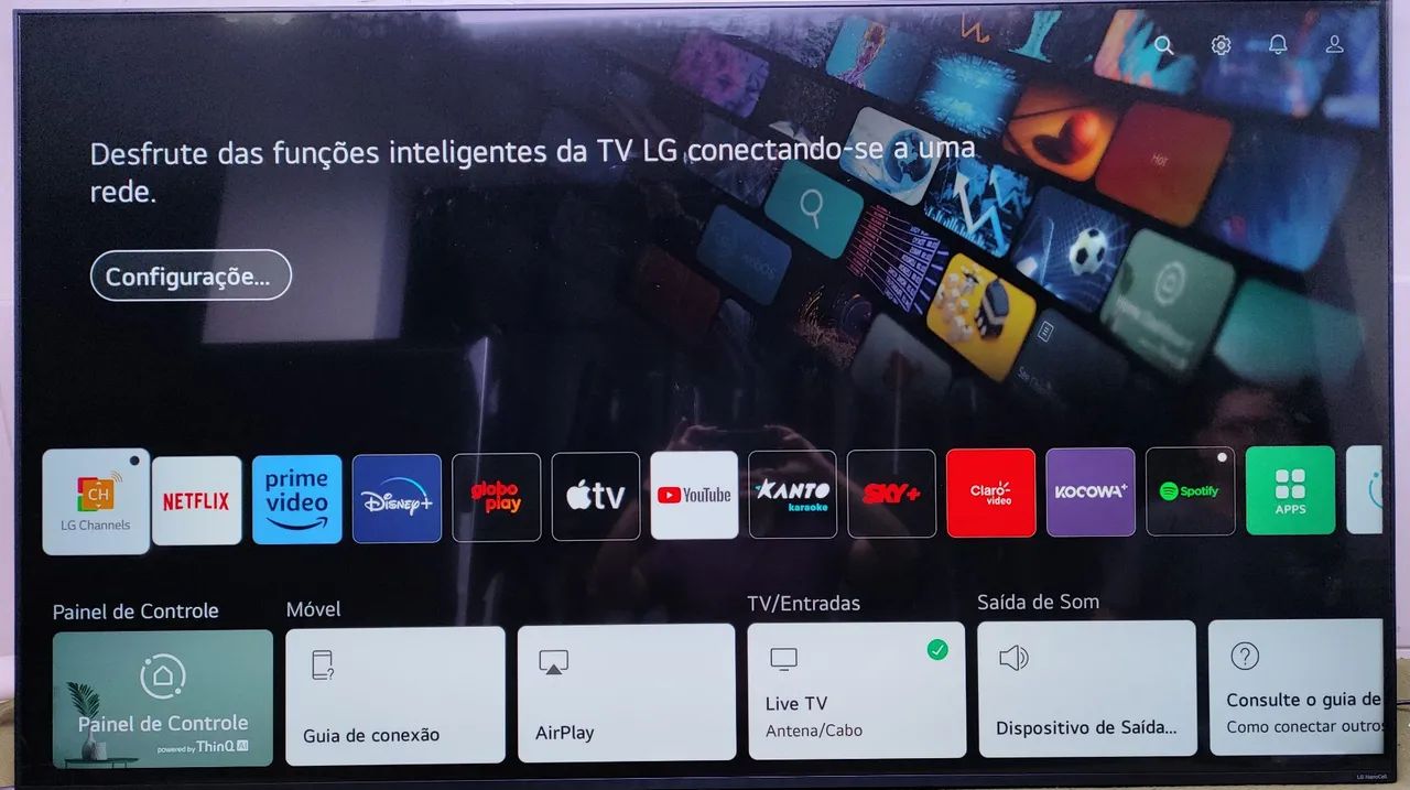 TV LG 65" Smart 4k NanoCell
