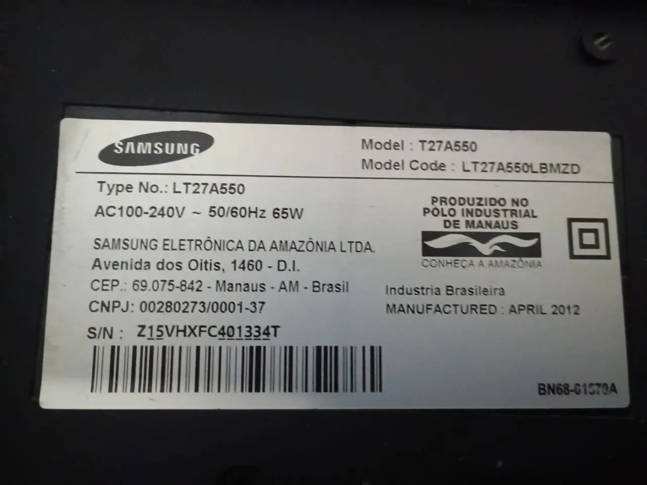 Monitor Samsung 27 polegadas  - Foto 2