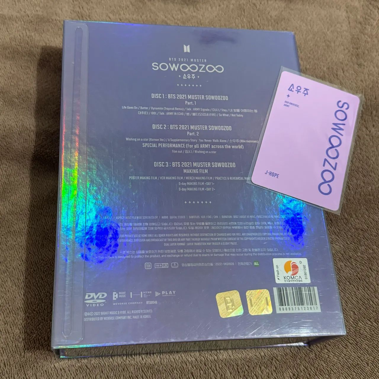 album BTS dvd sowoozoo completo 2021 kpop k-pop k pop - CDs, DVDs