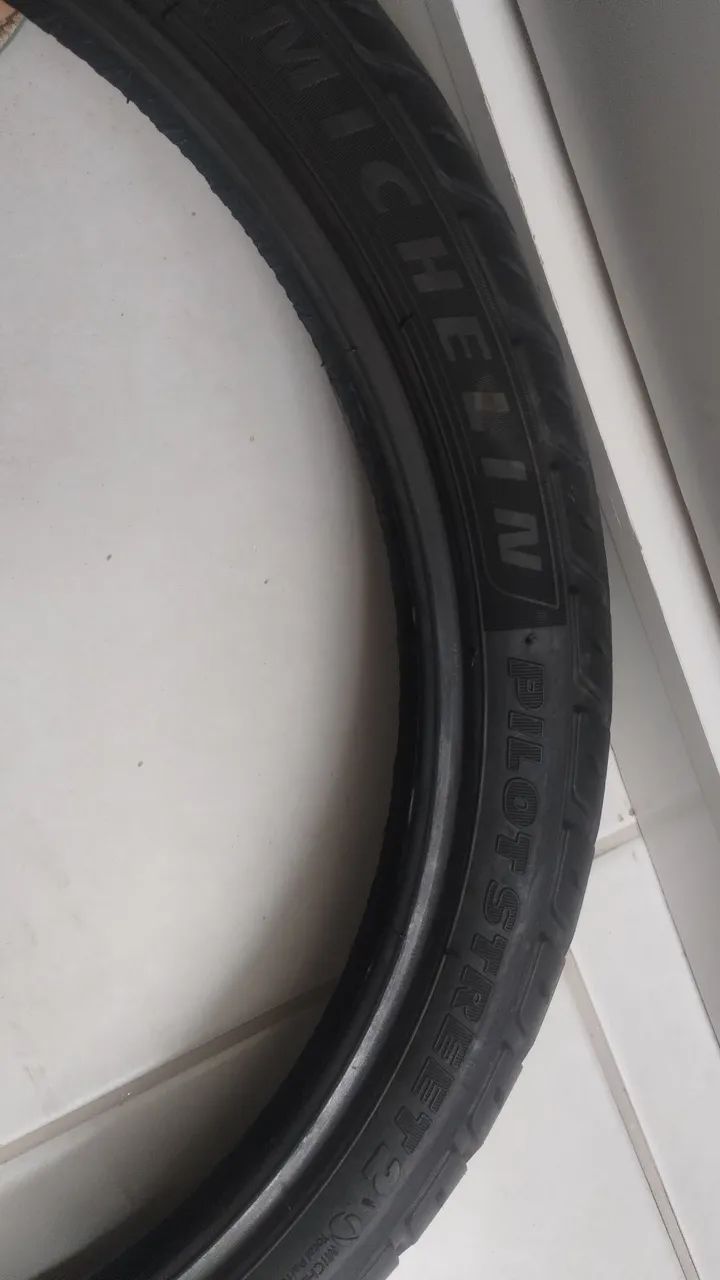 Pneu moto Michelin 60 100 17, zero sem uso! - Foto 4