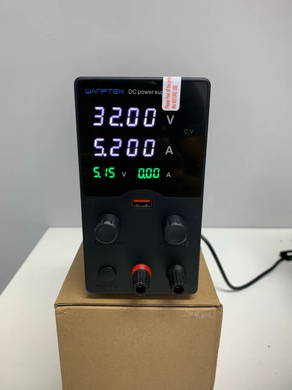 Fonte de Bancada 32V 5A C/ USB Cherger e Amperímetro Digital  - Foto 3
