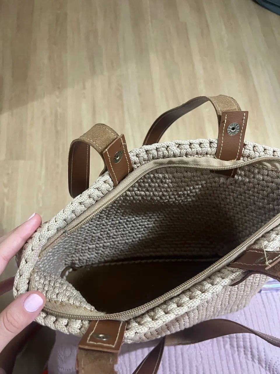 Linda Bolsa de Crochê  - Foto 4