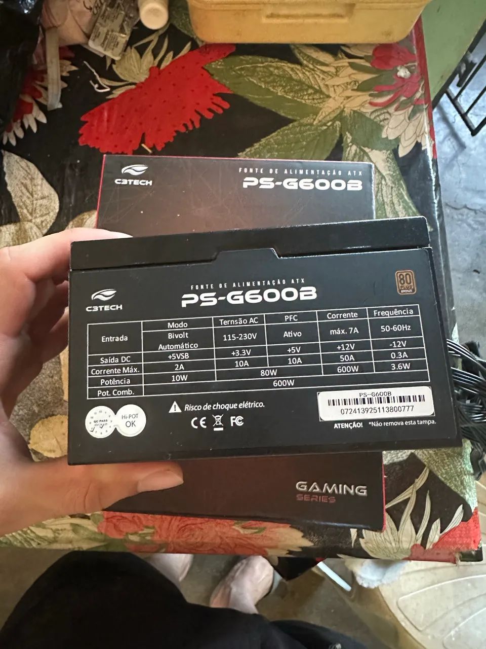 Fonte De Alimentação Gamer 600w 80Plus  - Foto 3