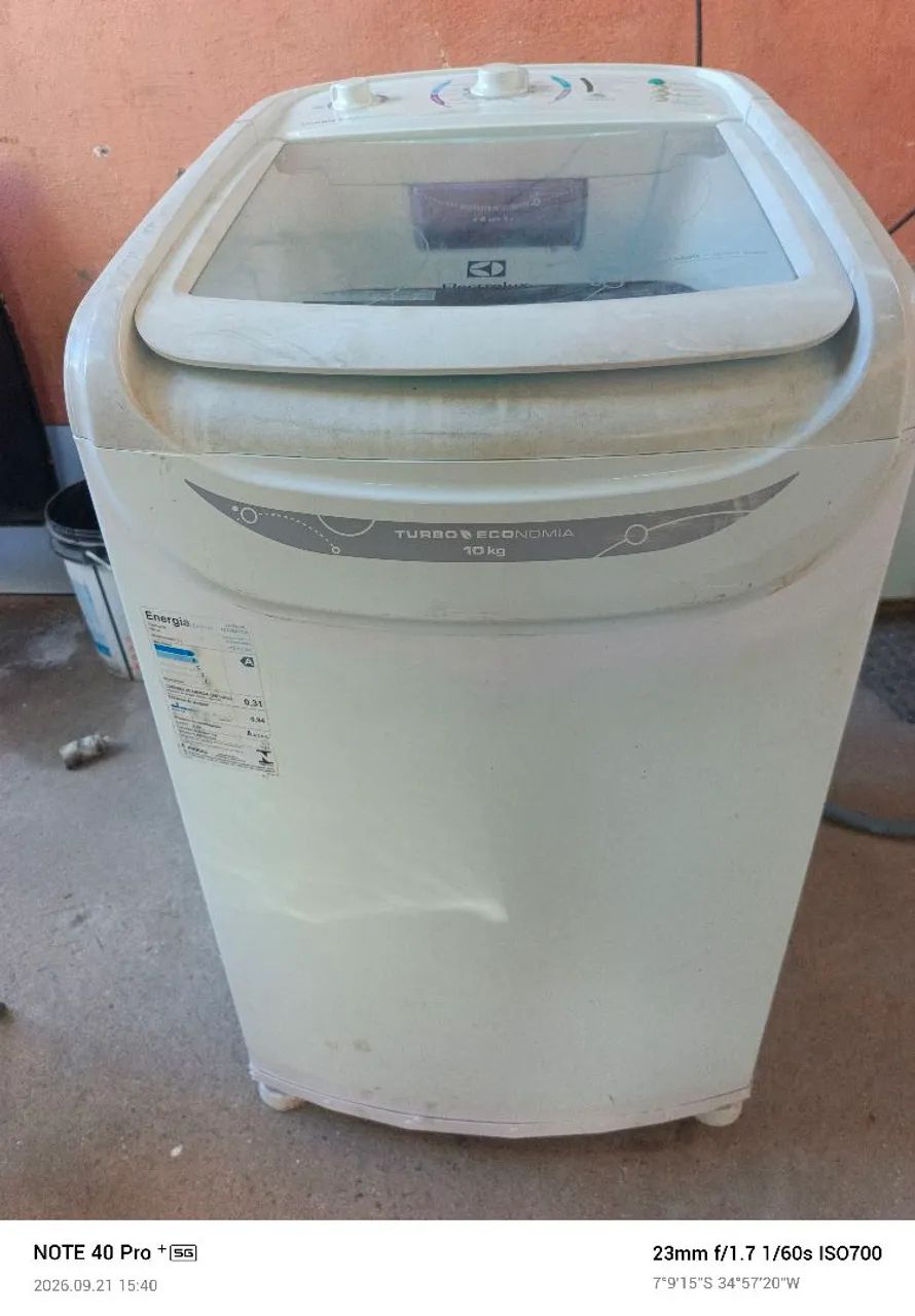 Máquina de lavar Eletrolux 10 kg - Foto 2