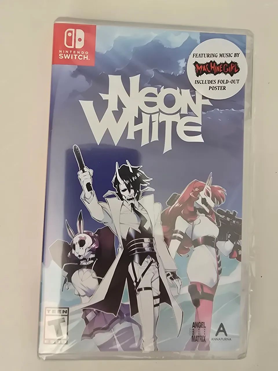 Jogo Neon White Lacrado para Nintendo Switch - Jogos de Vídeo Game