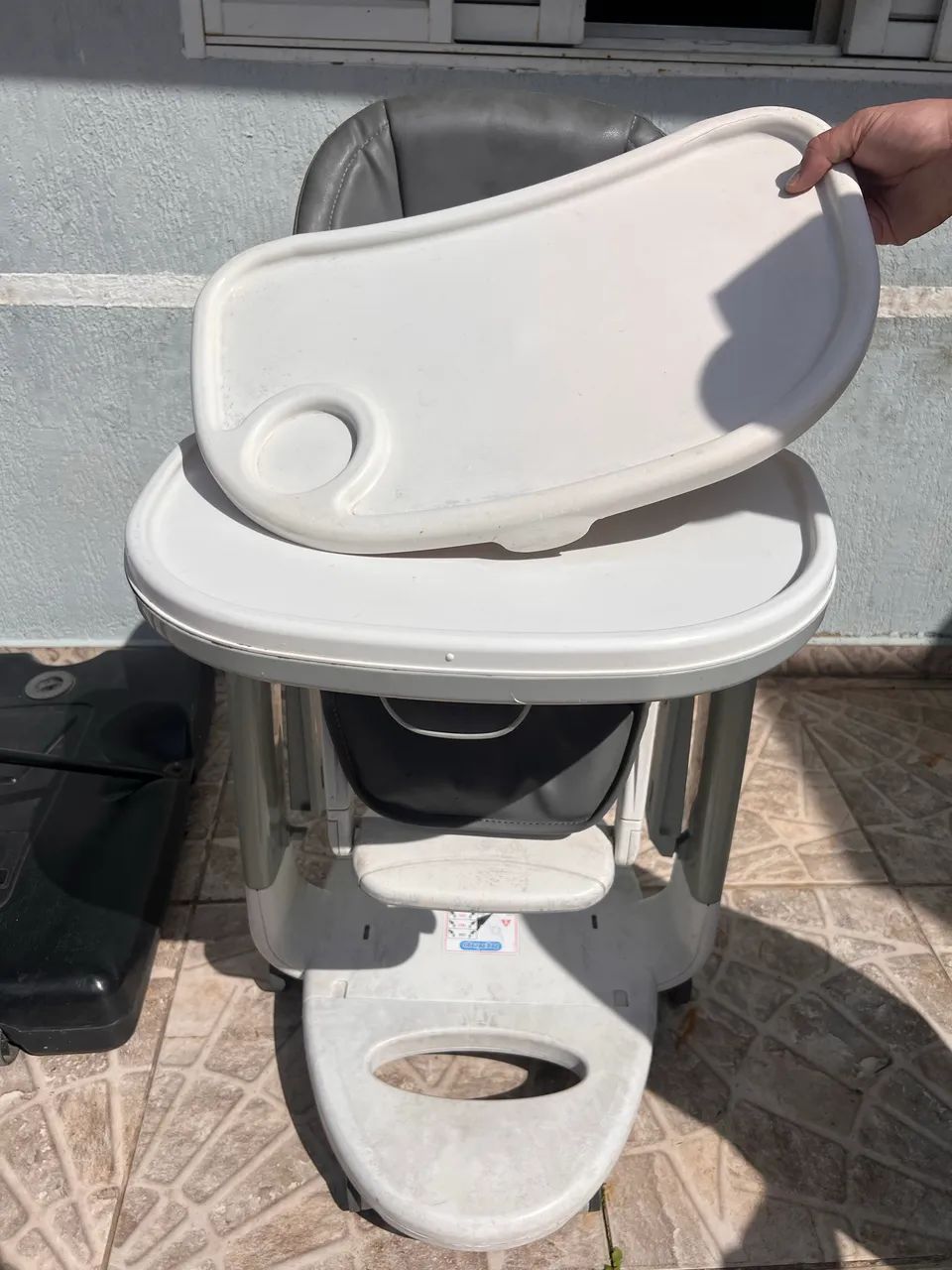Cadeirinha de alimentação com balanço  - Foto 2