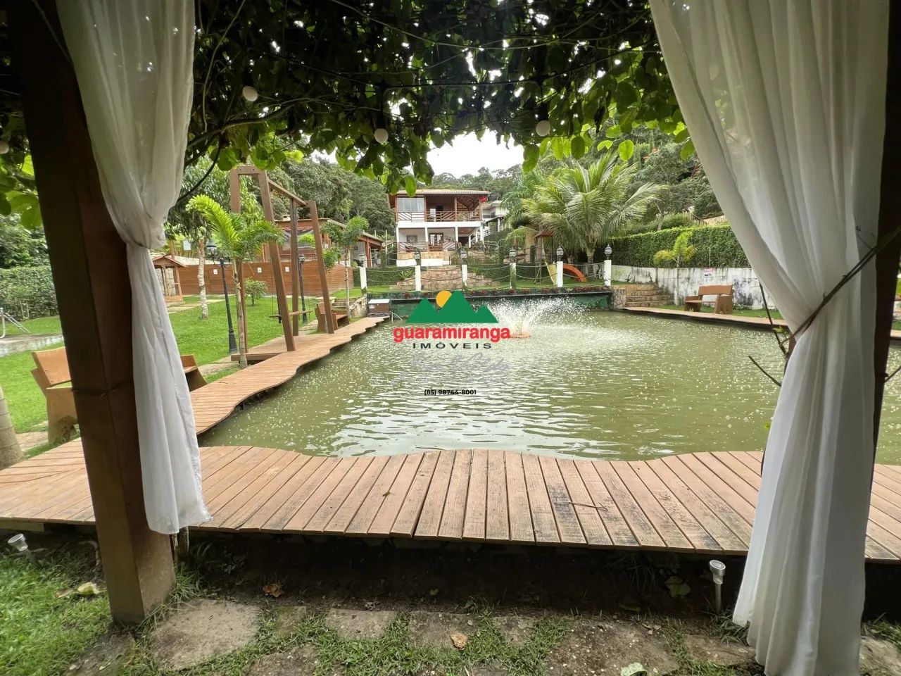CHÁCARA COM LAGO EM GUARAMIRANGA - Foto 2