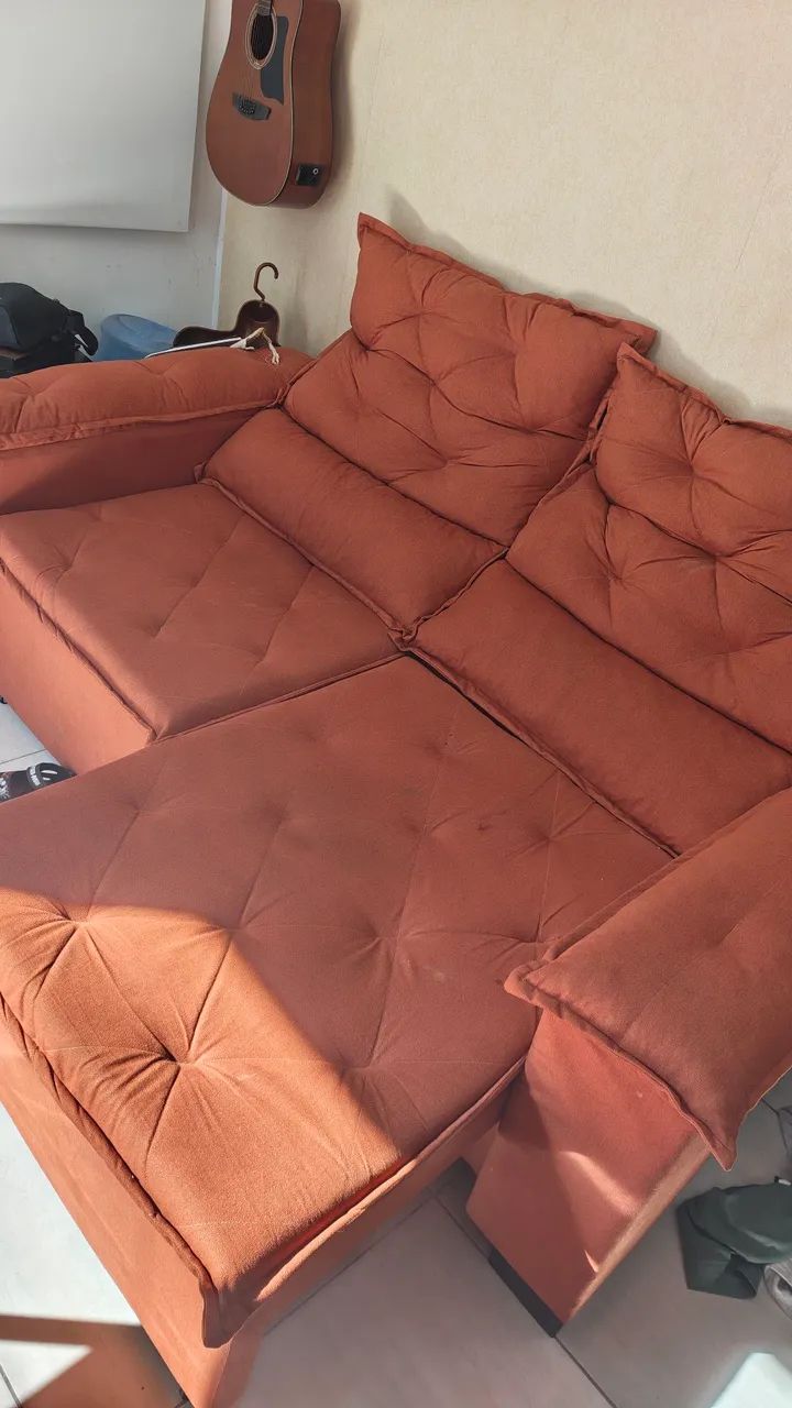 Sofá retrátil 190cm seminovo