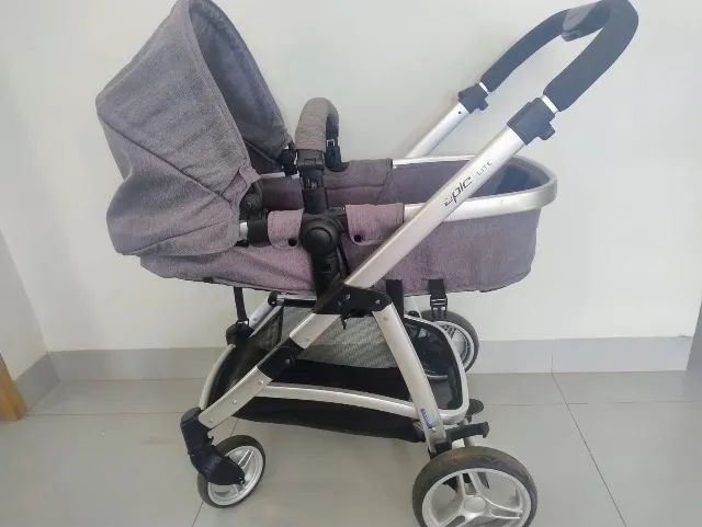 Carrinho com bebê conforto Infanti - Foto 3