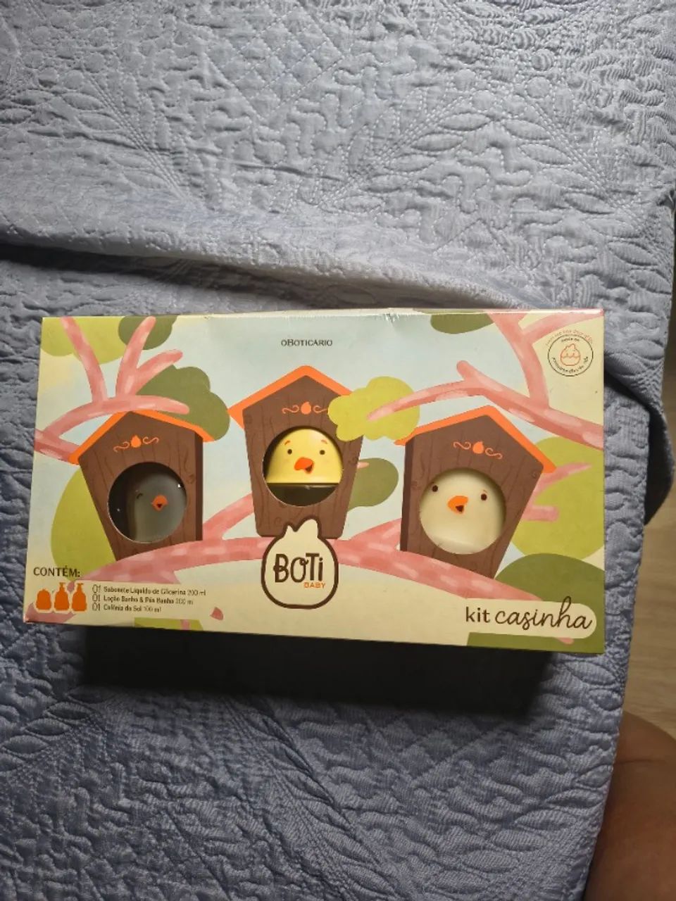 Kit casinha boti boticario