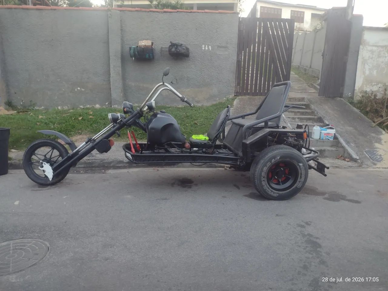TRIKE ANO 2011 MOTOR 1.8 AP - Foto 4