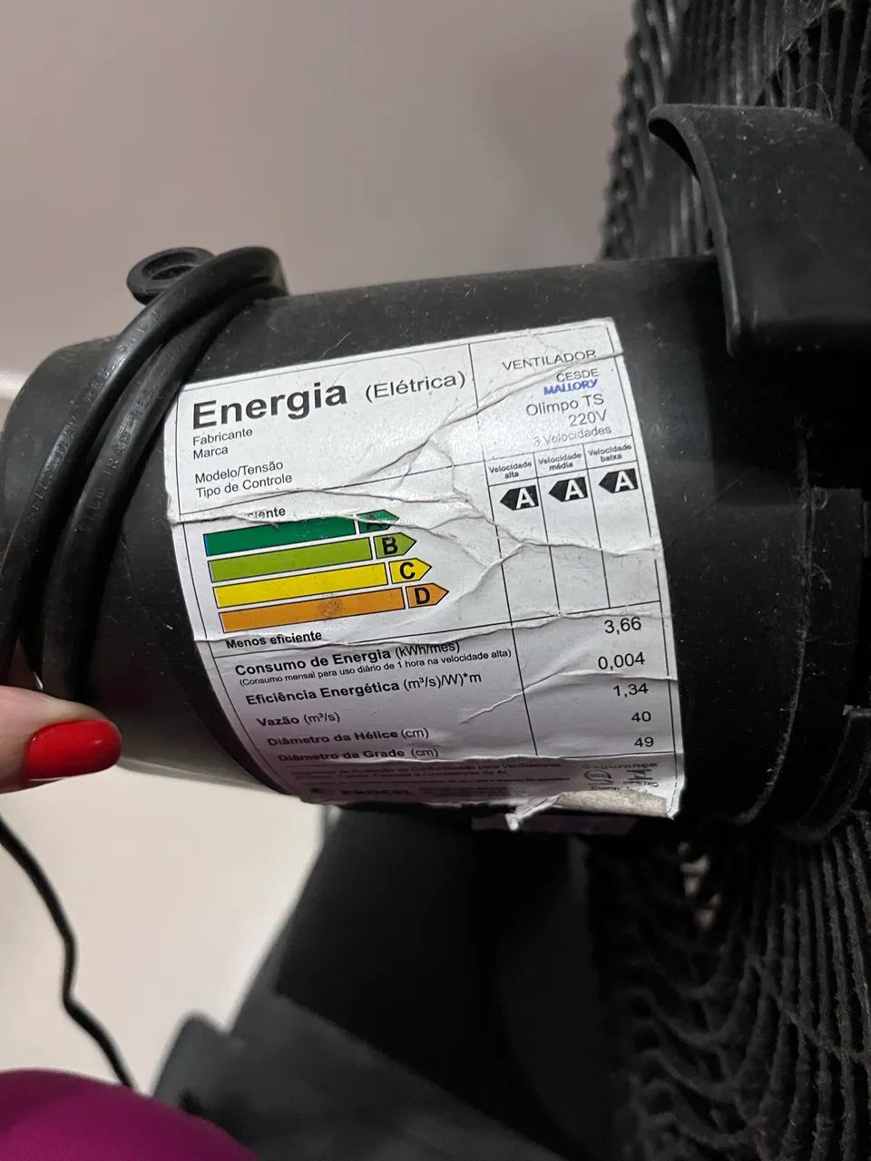 Ventilador  - Foto 2
