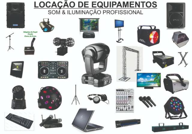 Locação de Equipamentos de Som e Iluminação para Eventos