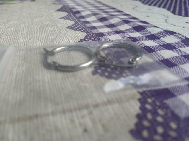 Brinco de argola unisex - Foto 4