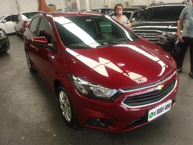 Onix Hatch Lt 1.4 Automatico Flex 8v 2018 Vermelho Un Dona ! - Foto 11