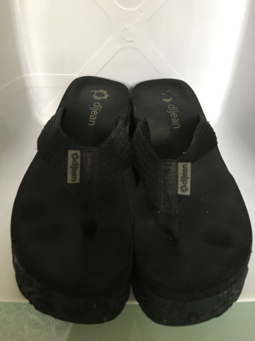 chinelo plataforma dijean