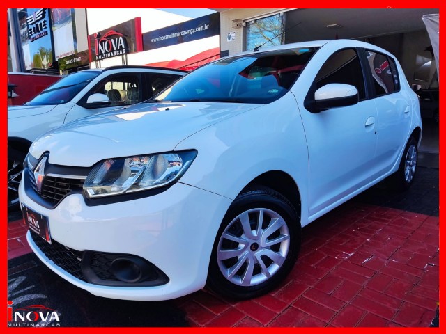 RENAULT SANDERO EXPRESSION 1.0 FLEX 2016 IMPERDÍVEL FINANCIA 100%