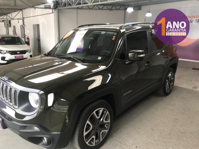 JEEP RENEGADE LONGITUDE 1.8 4X2  AUT   FLEX 