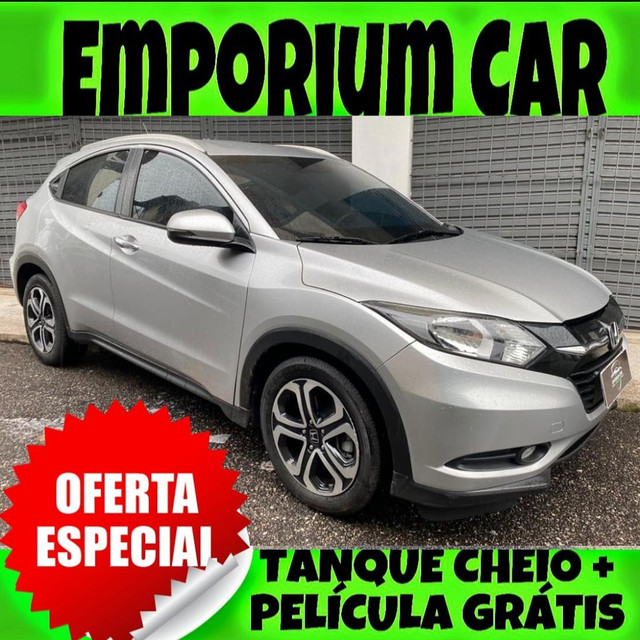 TANQUE CHEIO SO NA EMPORIUM CAR!!! HONDA HR-V 1.8 EXL AUTOMÁTICO BLINDADO ANO 2016