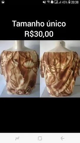 Blusa feminina