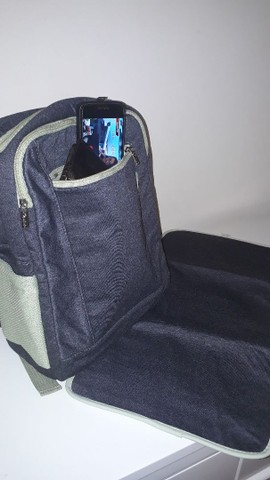 Mochila Natura Da Linha Papai E Bebe Com Trocador Artigos Infantis Vista Alegre Vinhedo Olx