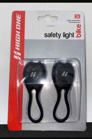 Luz de Led Silicone High One - Dianteiro + Traseiro<br> - entrego