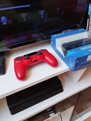 Playstation 4 Ps4 Semi Novo 1TB + 2 Controles Originais + GTA V