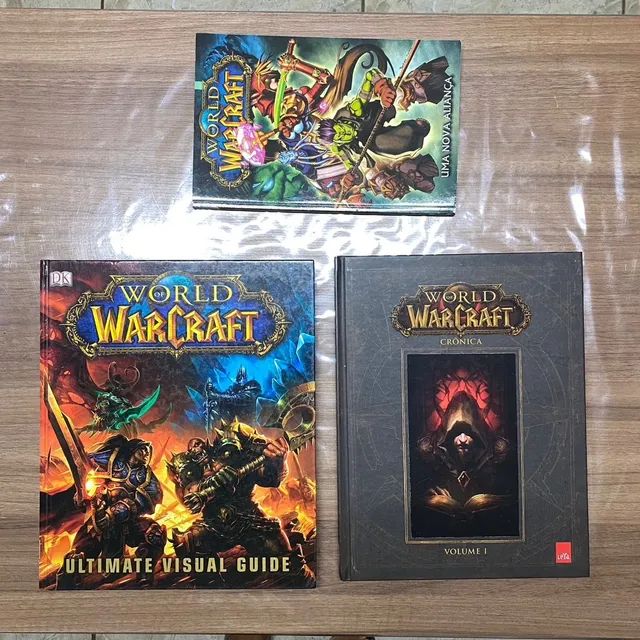 Coleção de 18 Livros da franquia World of WarCraft WOW - Livros e revistas  - Sarandi, Porto Alegre 1247005436