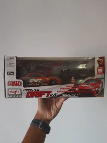 Carrinho Controle Remoto Rc Drift Maisto Tech Monster Drift 1/24