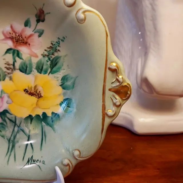 Prato de apoio em porcelana Mauá - Foto 3