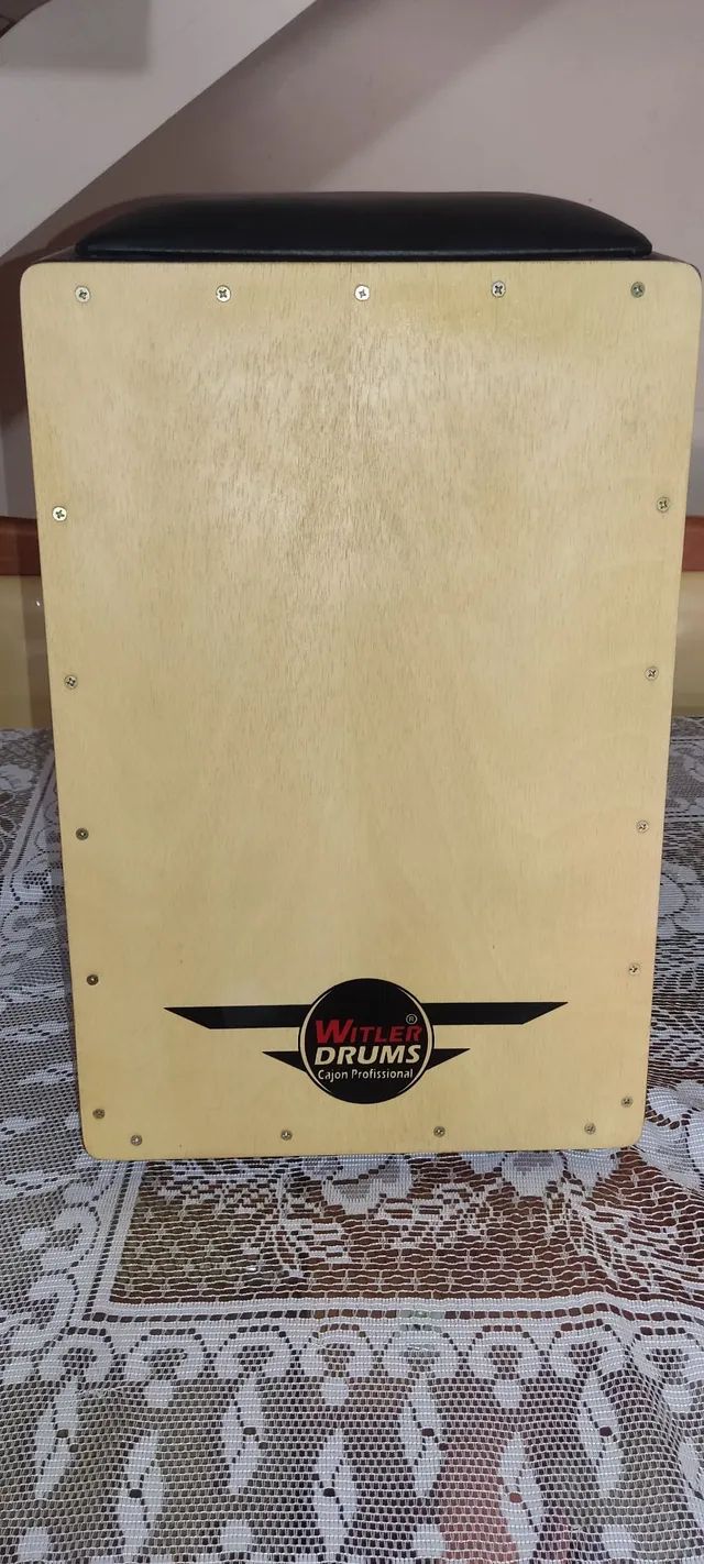 Cajon Eletroacústico Novo R380 Instrumentos musicais Costa Barros