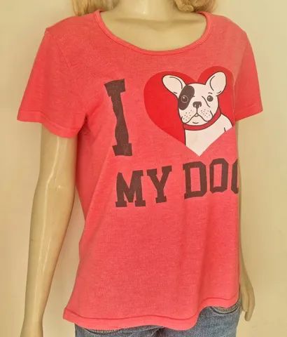 Camiseta I Love My Dog  - Foto 3