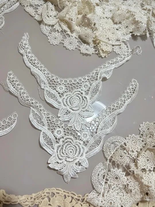 37 Renda para artesanato - aplicação em camisas em  - Foto 4