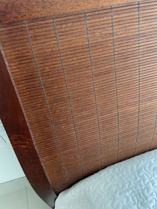 Cama em madeira estilo japonês sem colchão - Foto 4