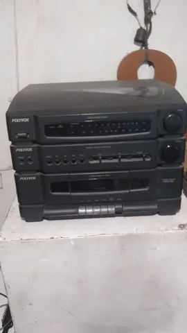 Aparelho de som 3 em 1 antigo