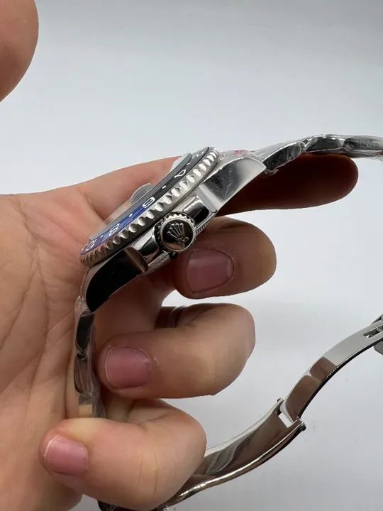 Rolex GMT Master II Batman- Azul e Preto - Foto 3