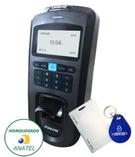 CONTROLE DE ACESSO BIOMÉTRICO LN-30ID