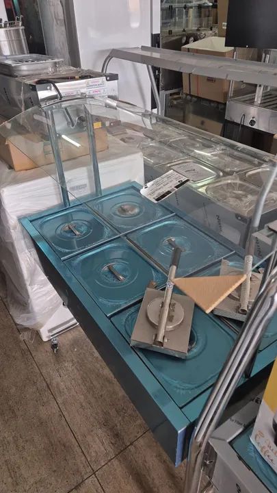 Mesa térmica , cuba , estufa , buffet self-service  - Foto 4