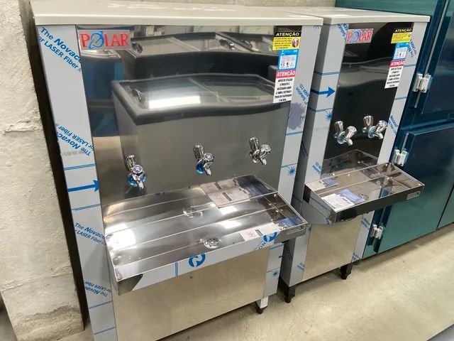 BEBEDOURO 100 LITROS 3 TORNEIRAS INOX - POLAR  - Foto 3